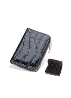 اشتري Leather Wallet Black في الامارات