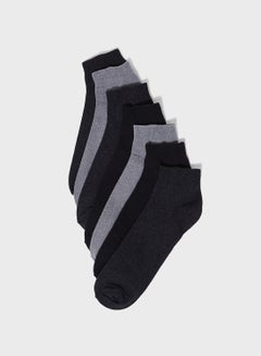 Buy 7 Pack Ankle Socks in UAE
