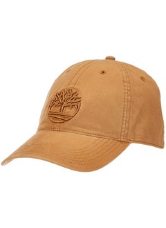 Buy Timberland Men's Baseball Cap with Leather Patch Logo in UAE