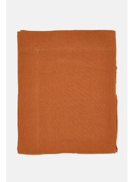 Buy Plain Cotton Table Cloth 140 W x 180 L cm, Brown in UAE