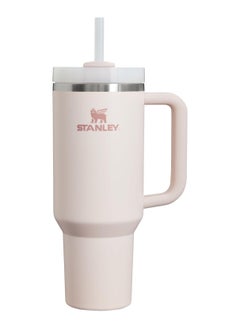 Buy Stanley Quencher H2.0 FlowState Stainless Steel Vacuum Insulated Tumbler with Lid and Straw for Water, Iced Tea or Coffee, Smoothie and More, Rose Quartz 2.0, 40 OZ / 1.18 L in Egypt