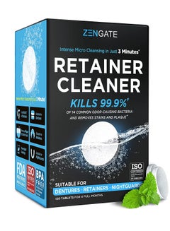 Buy Retainer Cleaner Denture Cleaning Tablets in UAE