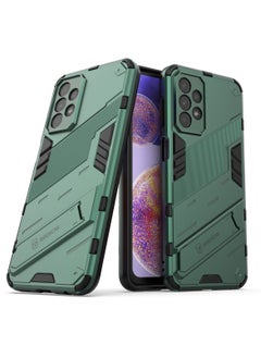 Buy GOLDEN MASK Compatible With Samsung Galaxy A23 Punk Case Anti Protection (Green) in Egypt