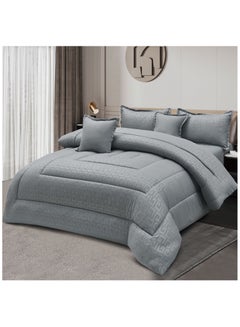 Buy Double sided summer duvet cover set  230*250 6 piece system in Saudi Arabia