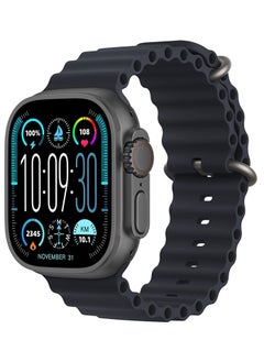 Buy T800 ULTRA2-Smart Watch for Bluetooth Calling-1.99 Inch Full HD Display-Wireless Charger-Full Health Monitoring-Built-in Speaker and Microphone for Calling with Music Control-Black in Egypt