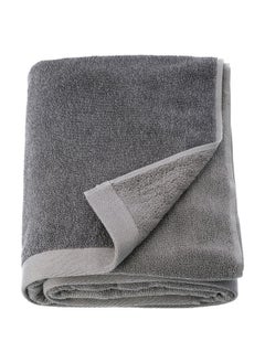 Buy Bath Sheet Dark Grey And Mélange 100X150 Cm in Saudi Arabia