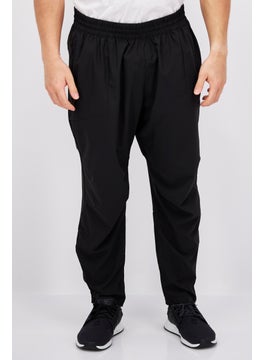 اشتري Men Sportswear Fit Running Sweatpants, Black في الامارات