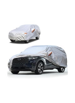 Buy Rightsure Full Car Cover with Reflective Strip Sunscreen Protection Dustproof UV Scratch-Resistant,Car Cover Waterproof All Weather for Automobiles,Full PVC Upgraded 2XL,Fit for SUV in Saudi Arabia