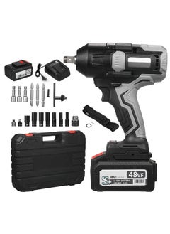 Buy 48VF Battery Brushless Impact Wrench with 1080NM High Torque Power Impact Wrench Set in Saudi Arabia