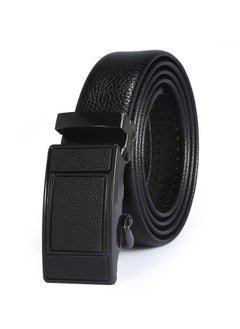 اشتري 125CM Creative Casual Versatile Wear Resistant Leather Automatic Buckle Belt في الامارات