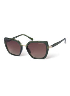 Buy RDS-6503 Women Hexagon Polarized Sunglasses Green 54 mm in UAE