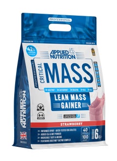 Buy Critical Mass Lean Mass Gainz - Strawberry - (6 kg) in Saudi Arabia