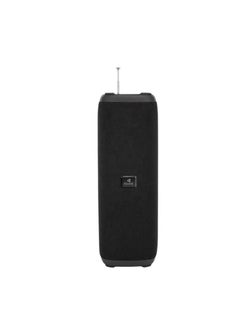 اشتري Kisonli Q19 مقاوم للماء IPX5 محمول ثنائي باس TWS لاسلكي BT 5.1 مكبر صوت مع TF USB FM AUX أسود في مصر
