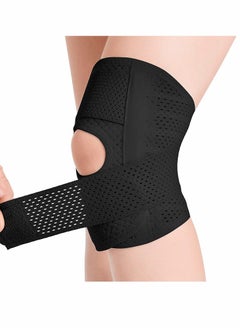 Buy Knee Brace with Side Stabilizers Relieve Meniscal Tear Knee Pain ACL MCL Arthritis,Joint Pain Relief, Breathable Adjustable Knee Support Suitable for Sports Injuries (Right - L) in UAE