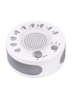 Buy White Noise Machine, Sleep Helper Sound Relaxation Machine with Sleep Therapy Sound Machine Contain 9 Unique Natural Sounds, Sleep Disorders Noise Cancelling for Home, Office, Spa, Yoga, Kids in UAE