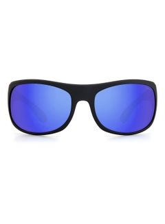 Buy Rectangular / Square Sport Sunglasses 7886 MTBLKBLUE 66 in Saudi Arabia