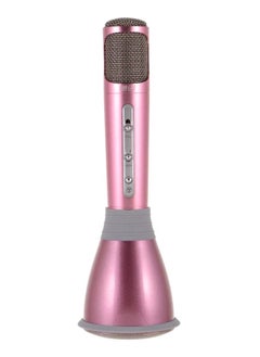 اشتري Portable Bluetooth Microphone With Speaker Pink في الامارات