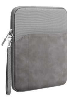 Buy Tablet Sleeve Bag, 9-11 Inch Carrying Case for iPad Pro 11 2021-2018, iPad Air 5/4 10.9, iPad 10.2, Galaxy Tab A8 10.5/Tab S8 11", Surface Go 2/1, Protective Bag with Pocket, Light Gray in UAE