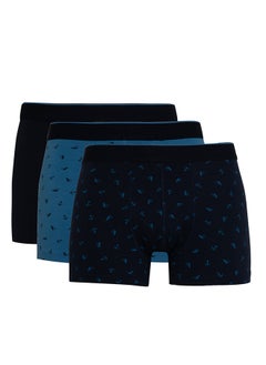 Buy Man Regular Fit  Underwear Knitted Boxer - 3 Pieces in Egypt