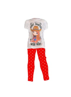 Buy Kids Girls Set T-shirt and Pants in Egypt