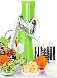 Buy Multifunctional Vegetable Chopper 3 Styles Hand Crank Grating Household Gadgets Kitchen Accessories Slicer Cutter For Fruit Veggie Salad Onion Potato Carrot in Egypt