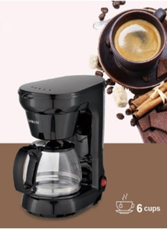 اشتري Digital 6 Cup Coffee Maker for Drip Coffee And Espresso With Glass Carafe في الامارات