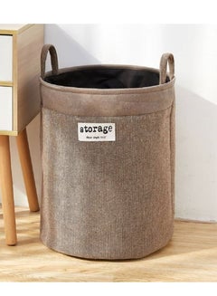 Buy Thick double layer Laundry Hamper Clothes Storage Basket in Saudi Arabia