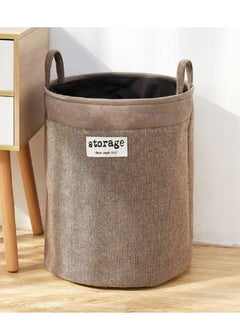 Buy Thick double layer Laundry Hamper Clothes Storage Basket in Saudi Arabia