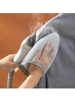 Buy Garment Steamer Ironing Glove Waterproof Anti Steam Mitt with Finger Loop Complete Care Protective Garment Steaming Mitt Heat Resistant Gloves for Clothes Steamers in UAE