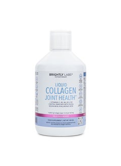 Buy BRIGHTLY LABS Liquid Collagen Joint Health, Delicious Berries, Collagen Peptides  + Vitamin C, 10g Collagen Per Serving, Types 1 & 3, Promotes Healthy Skin, Hair, Nails & Joint Support, 500ml, in UAE