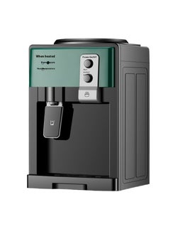 Buy Desktop household hot and cold top loading water dispenser Hot water, cold water, ordinary water, compressor cooling, stainless steel tank, low noise, overflow prevention in UAE