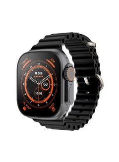Buy Smart Watch T800 Ultra Health Fitness Tracker Sport Watch 49MM-Black in Saudi Arabia