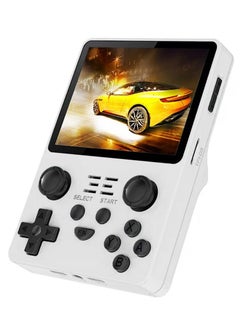 Buy RGB20S Handheld Game Console with Retro Open Source System, Preloaded 15000+ Games, RK3326 3.5-Inch 4:3 IPS Screen for Children's Gifts (White) in Saudi Arabia