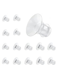 Buy 14 Pack Breast Milk Pump Inserts Breast Converter Practical Breast Pump Replacement 13/15/17/18/19/20/21mm, Compatible with Momcozy Wearable Breast Pump, for TSRETE/Spectra/Medela 24mm Shields, Reduce 24mm Tunnel Down to Other Size, Wearable Cups in Saudi Arabia