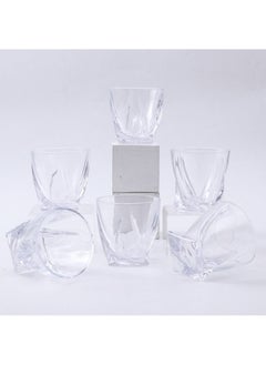 اشتري Six-piece Light Luxury Home Nordic Glass Water Cup Set في الامارات