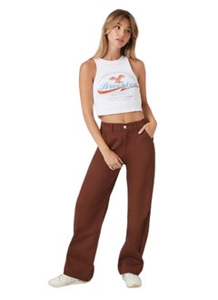 Buy Twill Straight-Leg Pants in Egypt