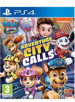 Buy Paw Patrol The Movie Adventure City Calls PS4 in UAE