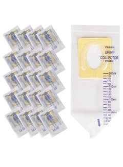 Buy Paediatric Urine Collection Bags, Sterile, 200 ml, Clear Pee Holder, Disposable Baby Urine Bags Sample Collector, Made of PVC Fil for Kids Urine Collection, 20 Pcs Clear Bag in UAE