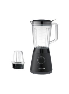 Buy 1.5L Electric Blender with 600W Grinder, Black. in Saudi Arabia