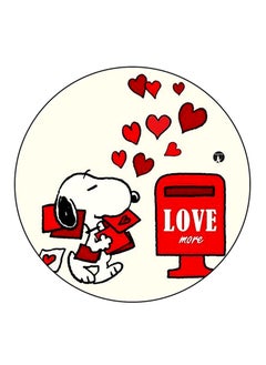 Buy Snoopy Printed Fridge Magnet  Multicolour in UAE