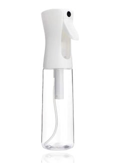 Buy Hair Spray Misting Bottle, 200ml Refillable Fine Mist Sprayer Bottle, Ultra Fine Continuous Water Mister For Salon, Gardening, Plants & Skin Care (Transparent) in Saudi Arabia