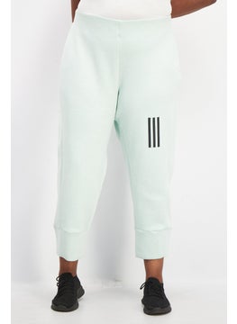 Buy Women Plus Size Training Pants, Mint Green in UAE