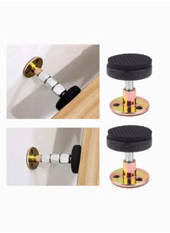 Buy Bed Frame Anti Shake Tool, SYOSI Adjustable Bed Frame Threaded Anti Shake Fixer Headboard Stoppers Bedside Anti Shake Telescopic Support Room Wall Bedside Stabilizer for Beds Cabinets Sofas 30-40mm in UAE