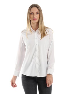Buy Women Long sleeve buttoned down shirt in Egypt