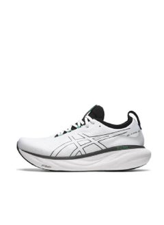 Buy Men Gel-Nimbus 25 Outdoor Running Sneakers White in UAE