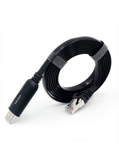 Buy USB Console Cable 6 FT USB to RJ45 Serial Adapter Compatible with Router/Switch of Cisco Black in UAE