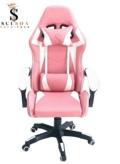 اشتري كرسي مكتب بتصميم جديد عالي الجودة يسمح بمرور الهواء للاستلقاء بالكامل قابل للتعديل كرسي ألعاب مكتب في الامارات