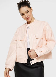 Buy Utility Style Jacket With Pockets in UAE