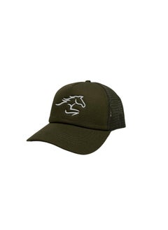 Buy Horse Dark Green Head Cap in UAE