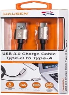 Buy DAUSEN 1M USB 3.0 to USB 3.1 Type-C Cable - Gold in Egypt